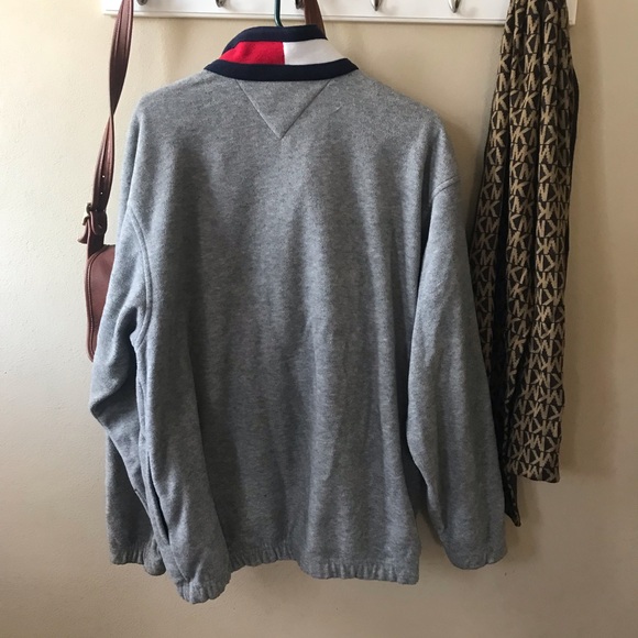 Vintage Tommy Hilfiger 1/2 Zip Fleece - Picture 3 of 3